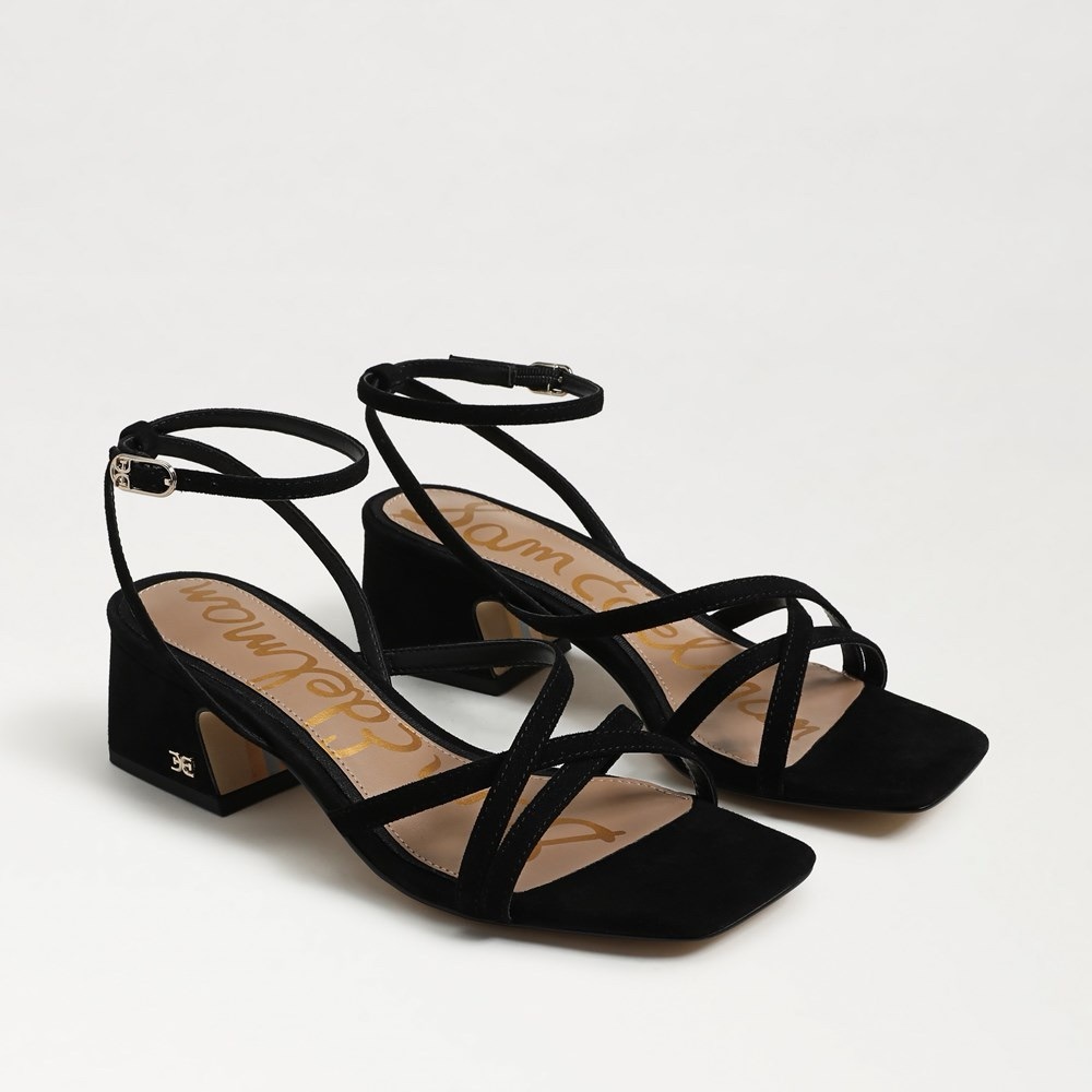 (NWOT) Sam Edelman Black Whitley Sandals